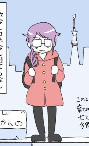 Cover of A story about a woman in her twenties with no money, no connections, and no skills who moved to Tokyo to pursue manga.