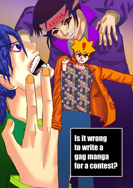 Cover of Is It Wrong To Write a Gag Manga For a Contest?