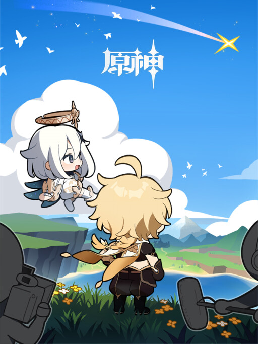 Cover of Genshin Impact 4-koma