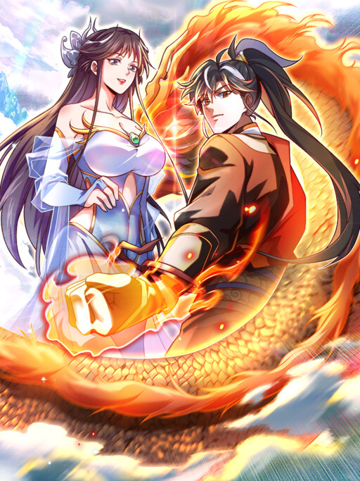 Cover of I Am the Descendant of the Divine Dragon!