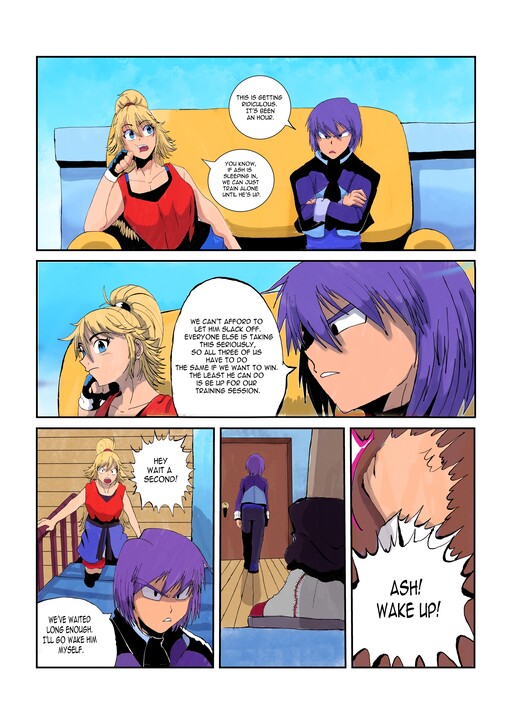 Cover of Team reassessment (Pokemon FanComic OneShot)