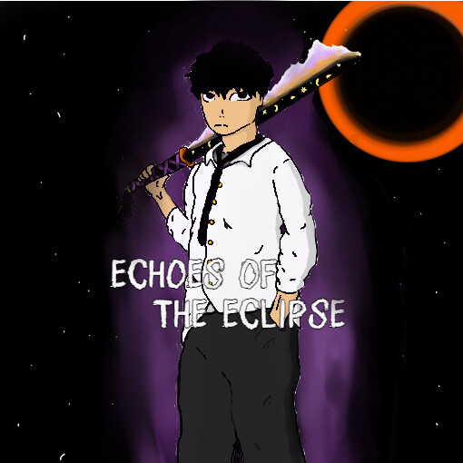 Cover of The echoes of the eclipse