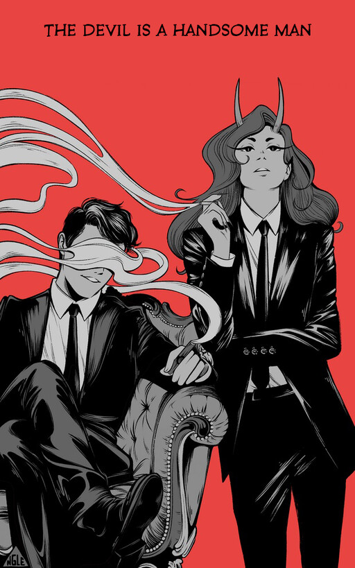 Cover of The Devil Is A Handsome Man