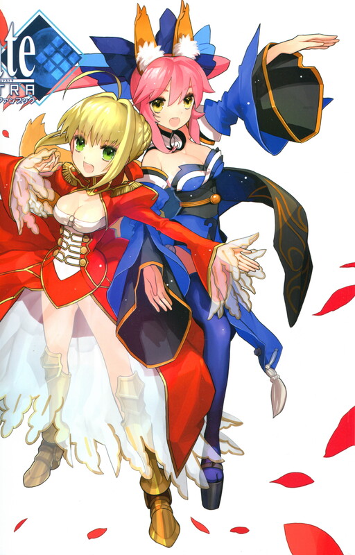 Cover of Fate/Extra Visual Fanbook