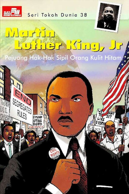 Cover of Seri Tokoh Dunia 38: Martin Luther King, Jr