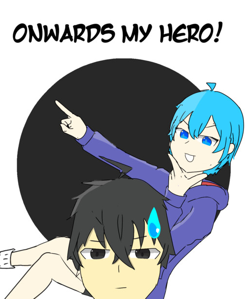Cover of Onwards my hero