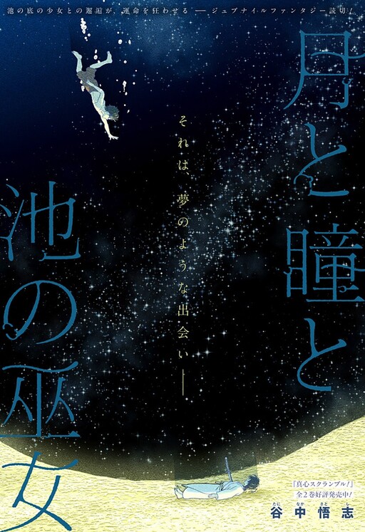 Cover of The Moon, the Eyes, and the Shrine Maiden of the Lake