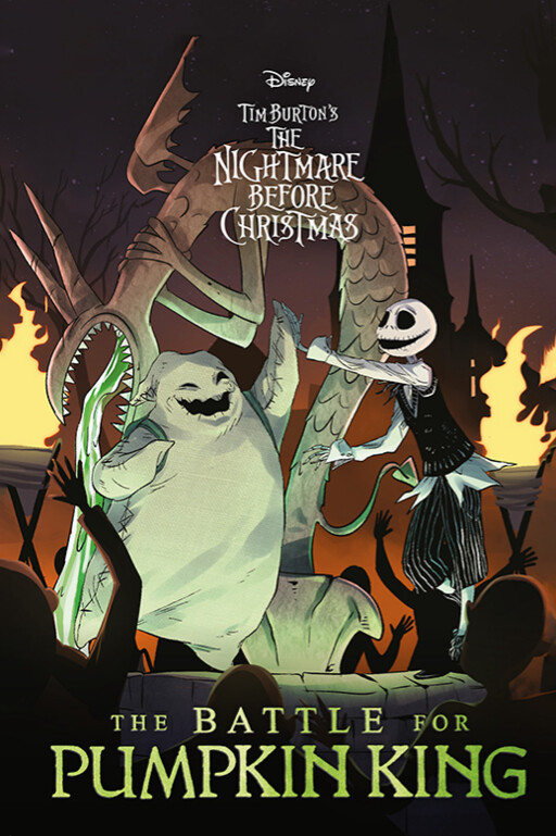 Cover of The Nightmare Before Christmas: The Battle for Pumpkin King