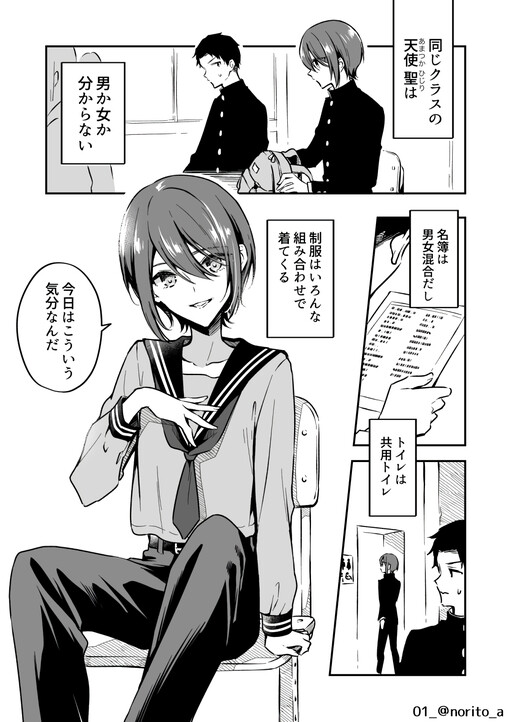 Cover of I Don't Know If Amatsuka Hijiri Is a Boy or a Girl!