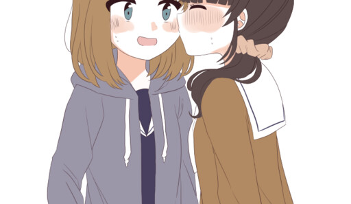 Cover of Brunette Bob and Black Side Ponytail