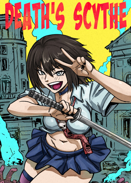 Cover of Death's Scythe