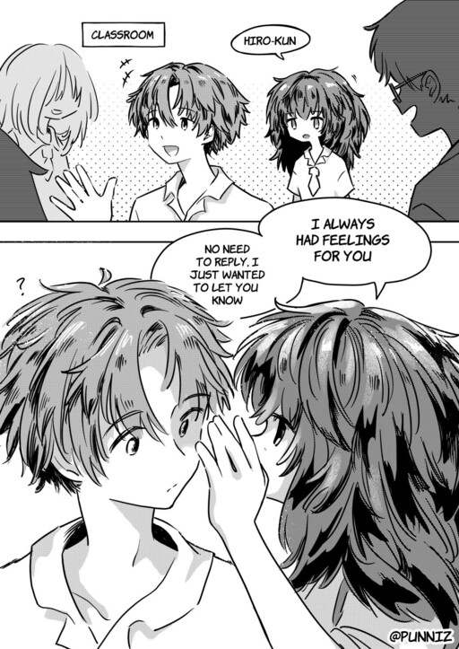 Cover of She Confessed in the Middle of the Class