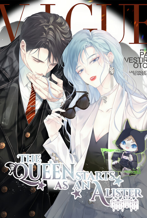 Cover of The Queen Starts as an A-Lister