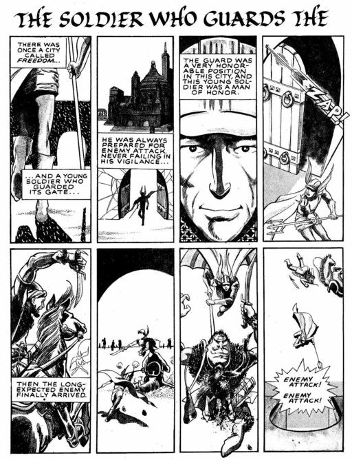 Cover of The Soldier Who Guards the Gate of the City Freedom
