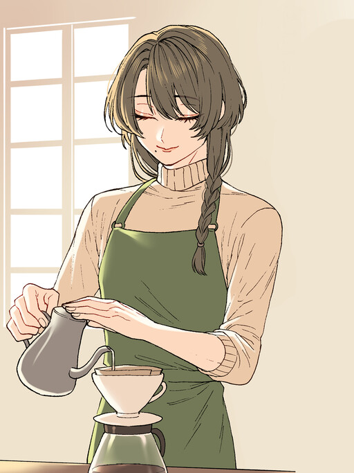 Cover of The Beautiful Onii-san From the Coffee Shop and the Boy Who Is a Regular