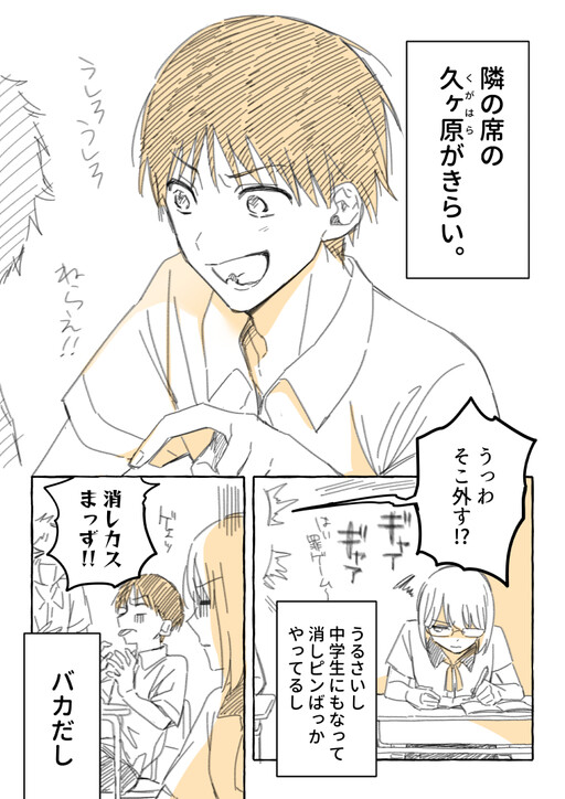 Cover of Short Manga Scribbles About the Person Next to Me