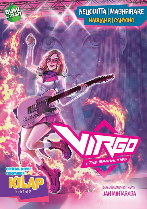 Cover of Virgo and the Sparklings: Official Movie Companion