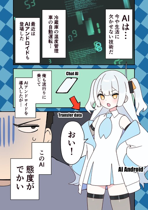 Cover of AI-san is learning