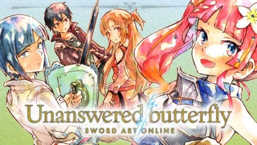 Cover of Unanswered//butterfly - Sword Art Online