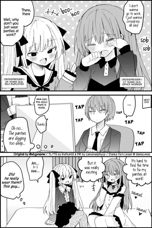 Cover of Crossdressing Salaryman