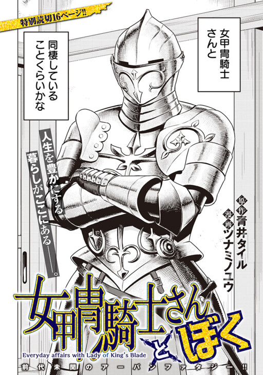 Cover of The Armored Knightess & Me (Pre-Serialization)