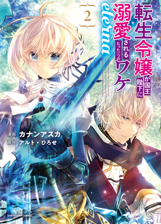 Cover of Tensei Reijou ga Kokuou Heika ni Dekiaisareru Tatta Hitotsu no Wake: eterna
