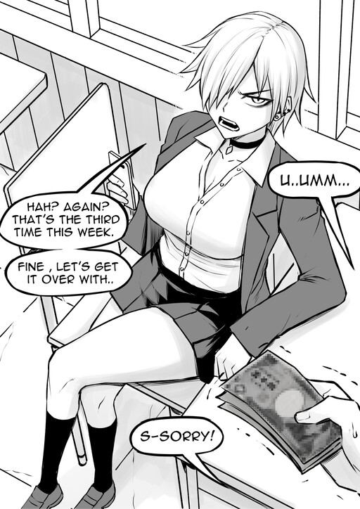 Cover of Asking/Paying the Class Tomboy for Favors