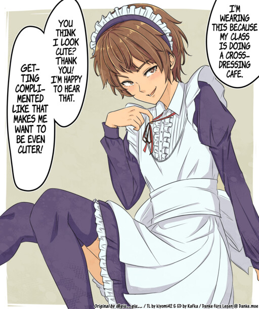 Cover of Encouraging a Crossdressing Boy By Complimenting Him