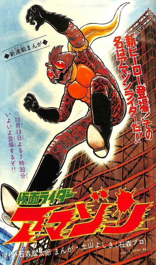 Cover of Kamen Rider Amazon (TV Land)