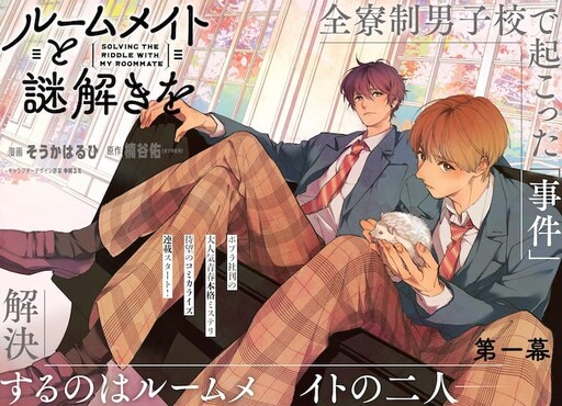 Cover of Solving the Riddle With My Roommate