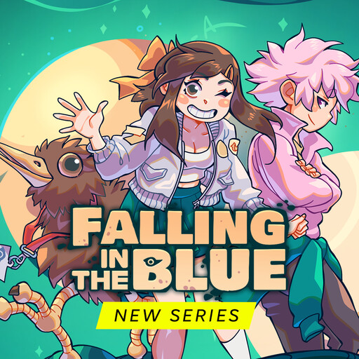 Cover of Falling in the blue
