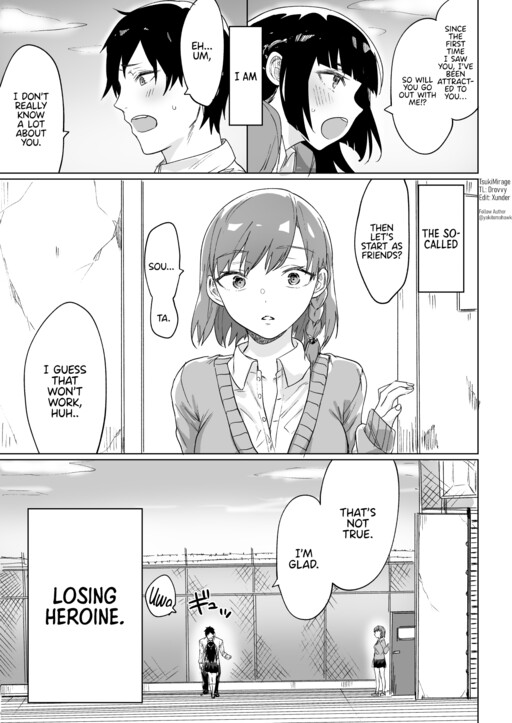 Cover of The Story of a Losing Heroine Doing Her Best to Win!