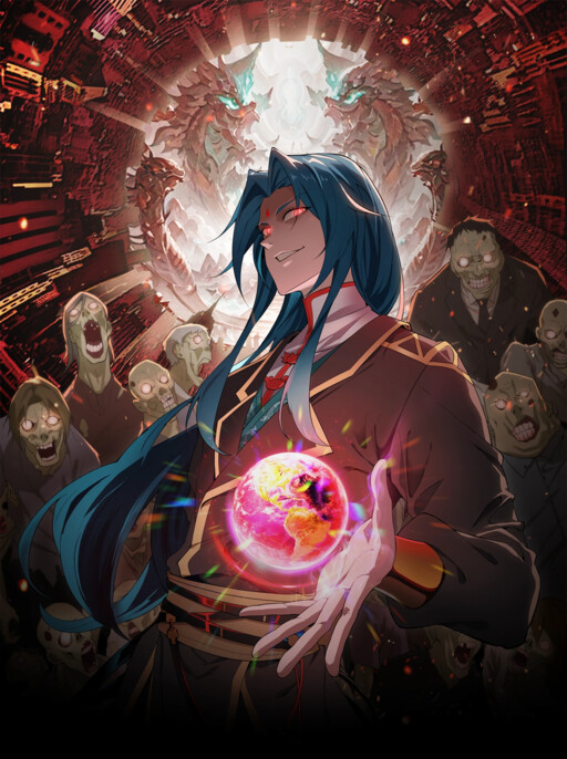 Cover of Reborn as a Demon Cultivator, Starting off by Finding a Zombie Planet