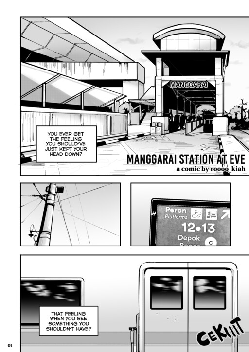 Cover of Manggarai Station At Eve