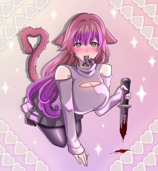 Cover of I Love My Yandere Cat Girl