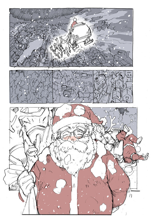 Cover of Santa Claus' Christmas