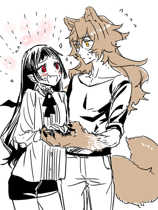Cover of Vampire and Werewolf