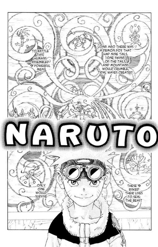 Cover of Naruto (Pre-Serialization)