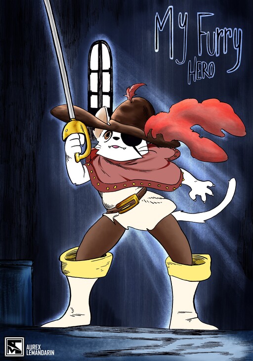 Cover of My Furry Hero