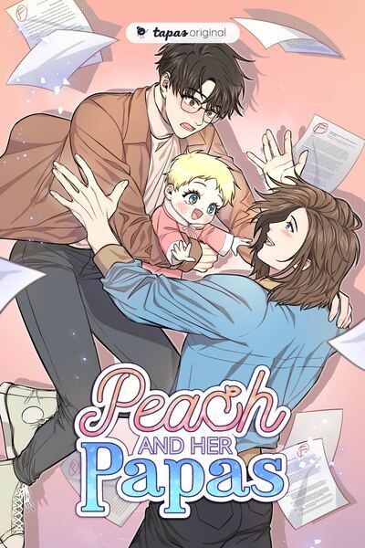 Cover of Peach and her Papas