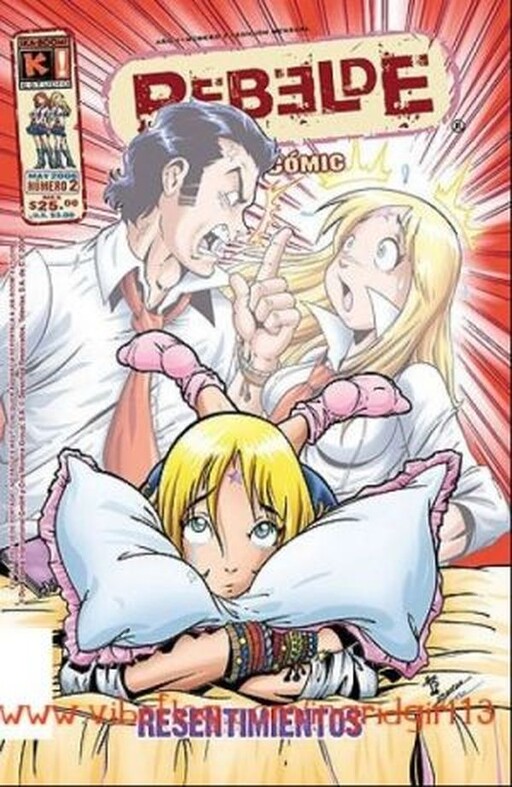 Cover of Rebelde El Comic