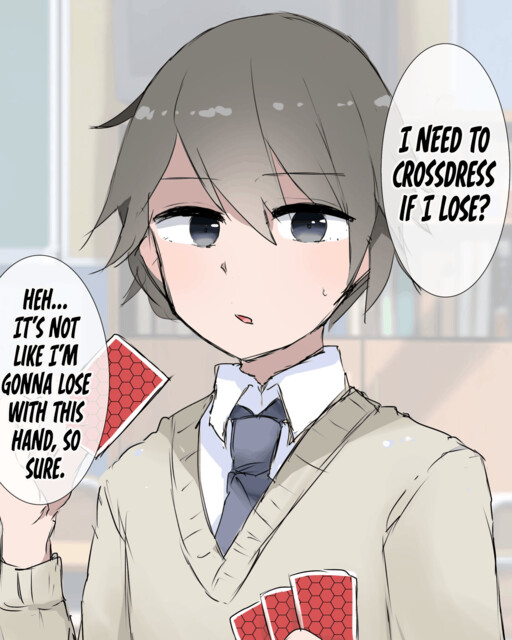 Cover of The Boy Who Had to Crossdress if He Lost