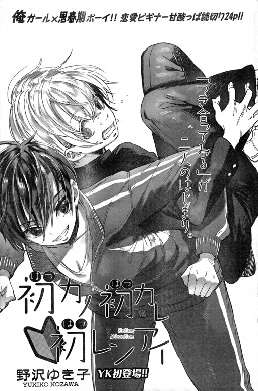 Cover of First Girlfriend, First Boyfriend, First Love