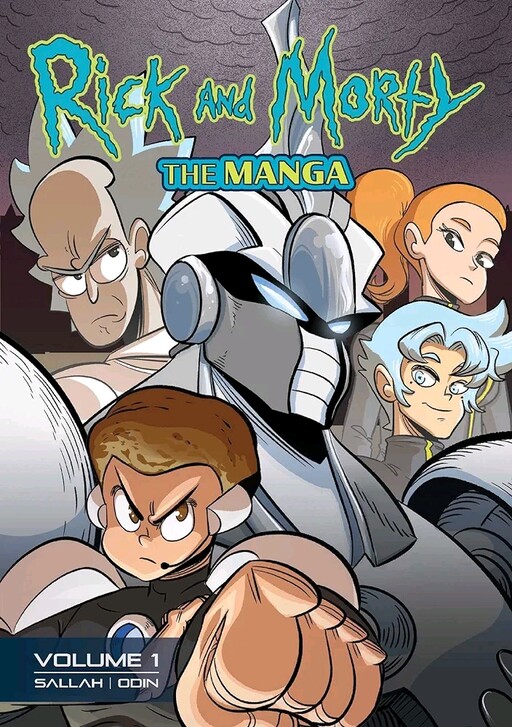 Cover of Rick and Morty: The Manga