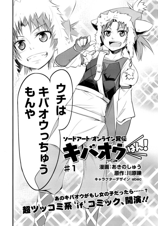 Cover of Sword Art Online Iden: Kibaou-han!