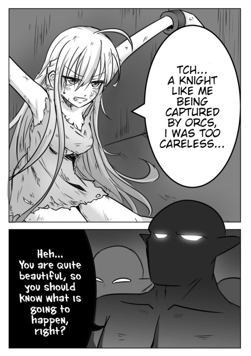 Cover of Female Knight Captured by Orc