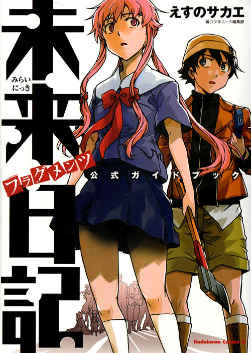 Cover of Mirai Nikki Official Guidebook