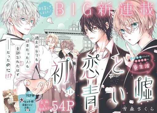 Cover of 初恋と青い嘘