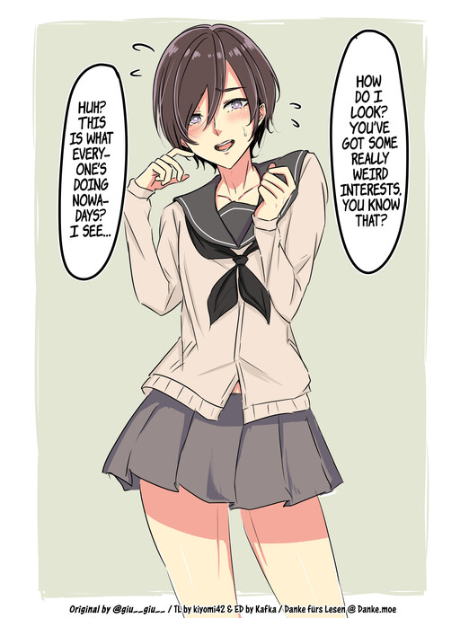 Cover of Convincing a Naïve Boy That Crossdressing's All the Rage