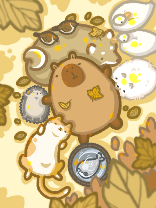 Cover of Capybara and His Friends